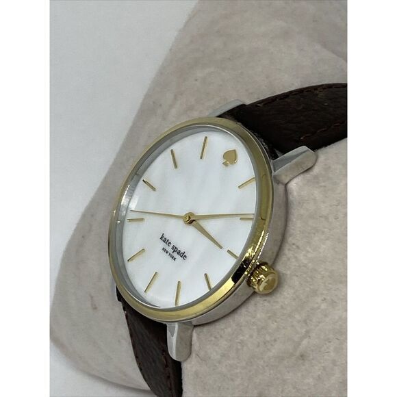 Kate Spade New York Gramercy 0005 Women\'s Brown Leather Analog Quartz Watch VK95 main image 7